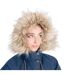 Womens/ladies Faithful Waterproof Jacket Navy Trespass-4