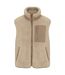 Unisex Adult Sherpa Body Warmer Wet Sand Driftwood Native Spirit-1