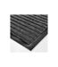 Tapis d'Entrée Anti-Poussière Toscan 80x120cm Noir & Gris-3