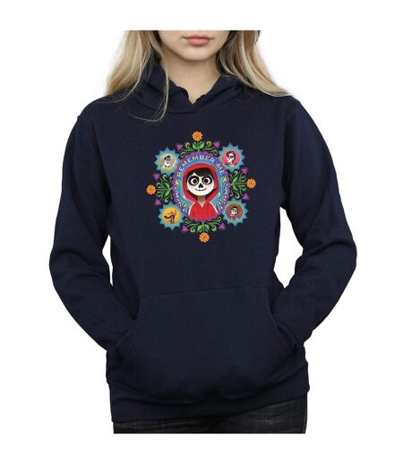 Disney Sweat à capuche Coco Remember Me Femme/Ladies (Bleu marine) - UTBI2517