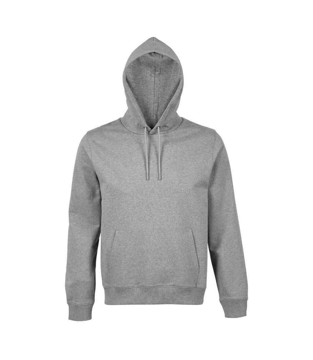 NEOBLU Mens Nicholas French Terry Hoodie (Gray Marl) - UTPC4838-1