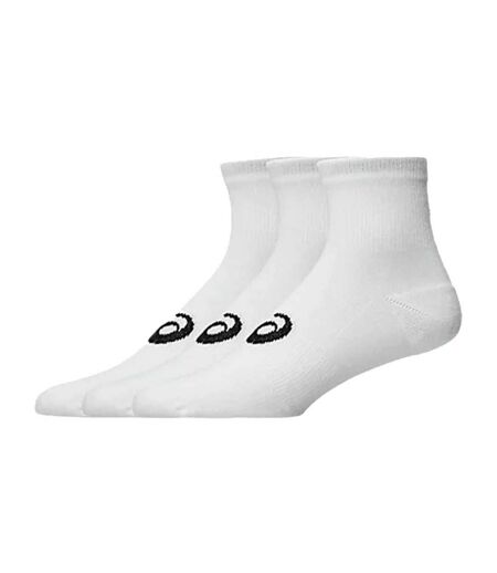 Lot De 3  Socquettes Adulte Blanc Asics