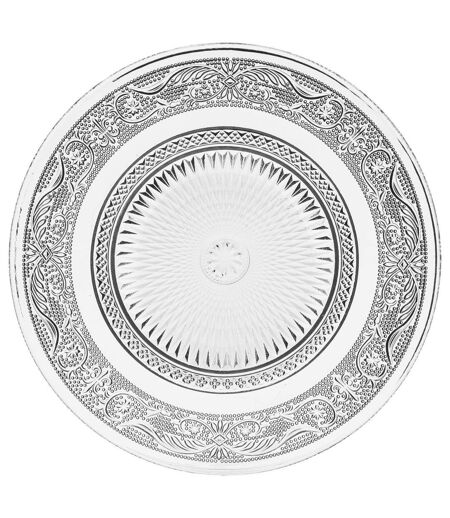 Lot de 6 Assiettes à Dessert Renaissance 20cm Transparent