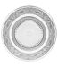 Lot de 6 Assiettes à Dessert Renaissance 20cm Transparent-1