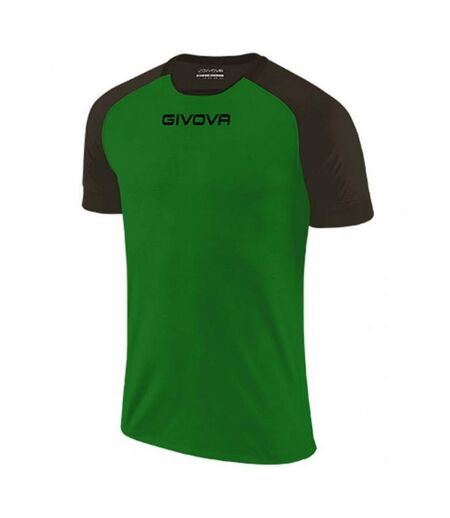 T-shirt Capo Homme Noir Vert Givova