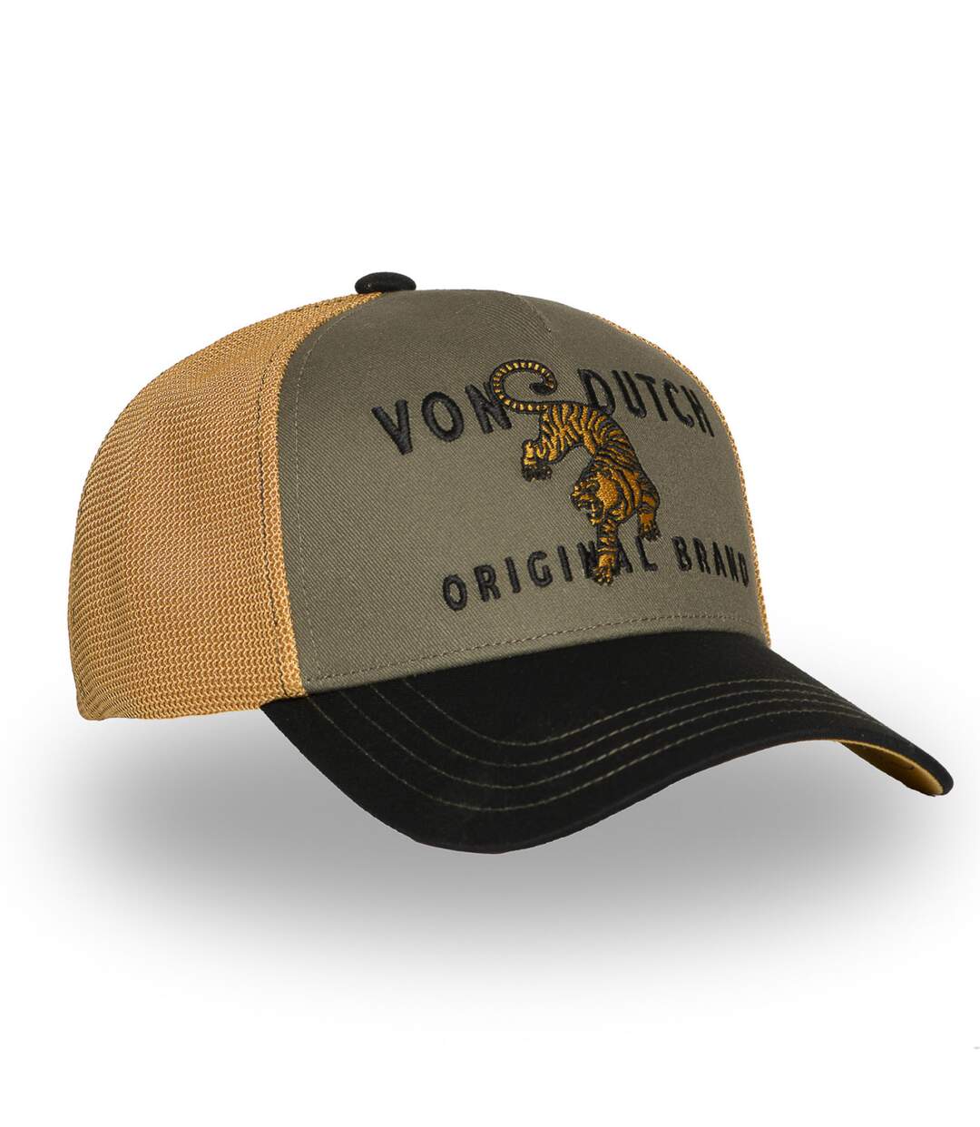 Casquette baseball avec filet adulte en twill et patch Wild Vondutch-4