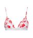 Brassière De Sport Motif/style Floral Femme Blanc Calvin Klein-1