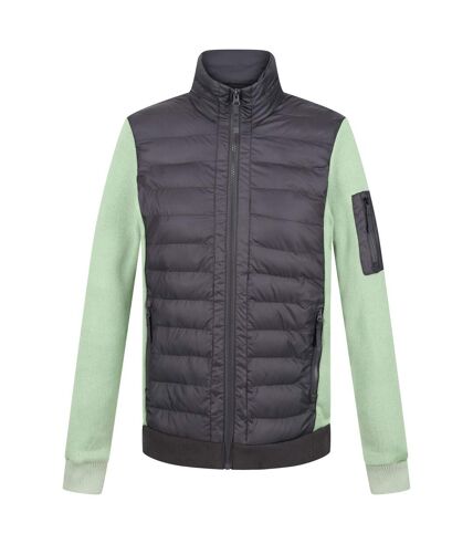 Veste polaire colliston femme gris phoque / menthe douce Regatta