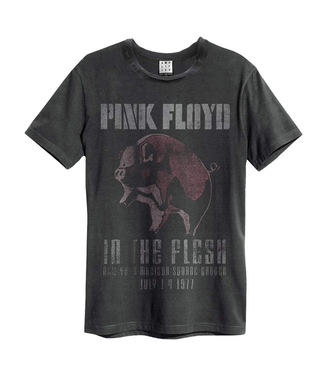 T-shirt In The Flesh Adulte Anthracite Amplified-1