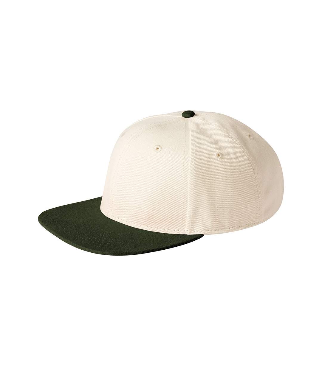 Casquette De Baseball Adulte Naturel Olive Foncé Beechfield-2