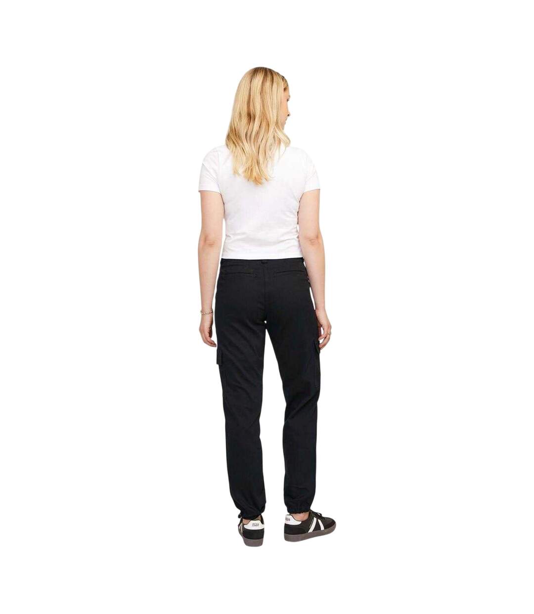 Womens/ladies Kendal Cargo Trousers Black JJXX-3