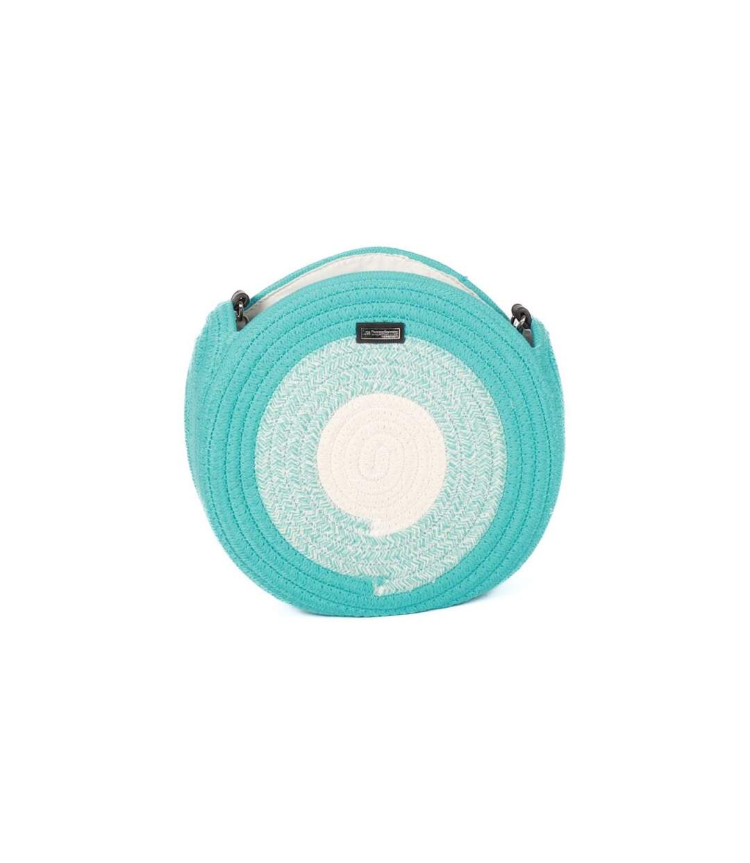 Panier rond LES TROPEZIENNES Danatil - turquoise-1