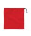 Snood-bonnet Combo Adulte Taille Unique Rouge Classique Beechfield-2