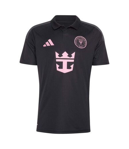 Réplique De Maillot De Foot Motif/style Inter Miami Cf Homme Noir Rose Adidas