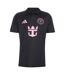 Réplique De Maillot De Foot Motif/style Inter Miami Cf Homme Noir Rose Adidas-2
