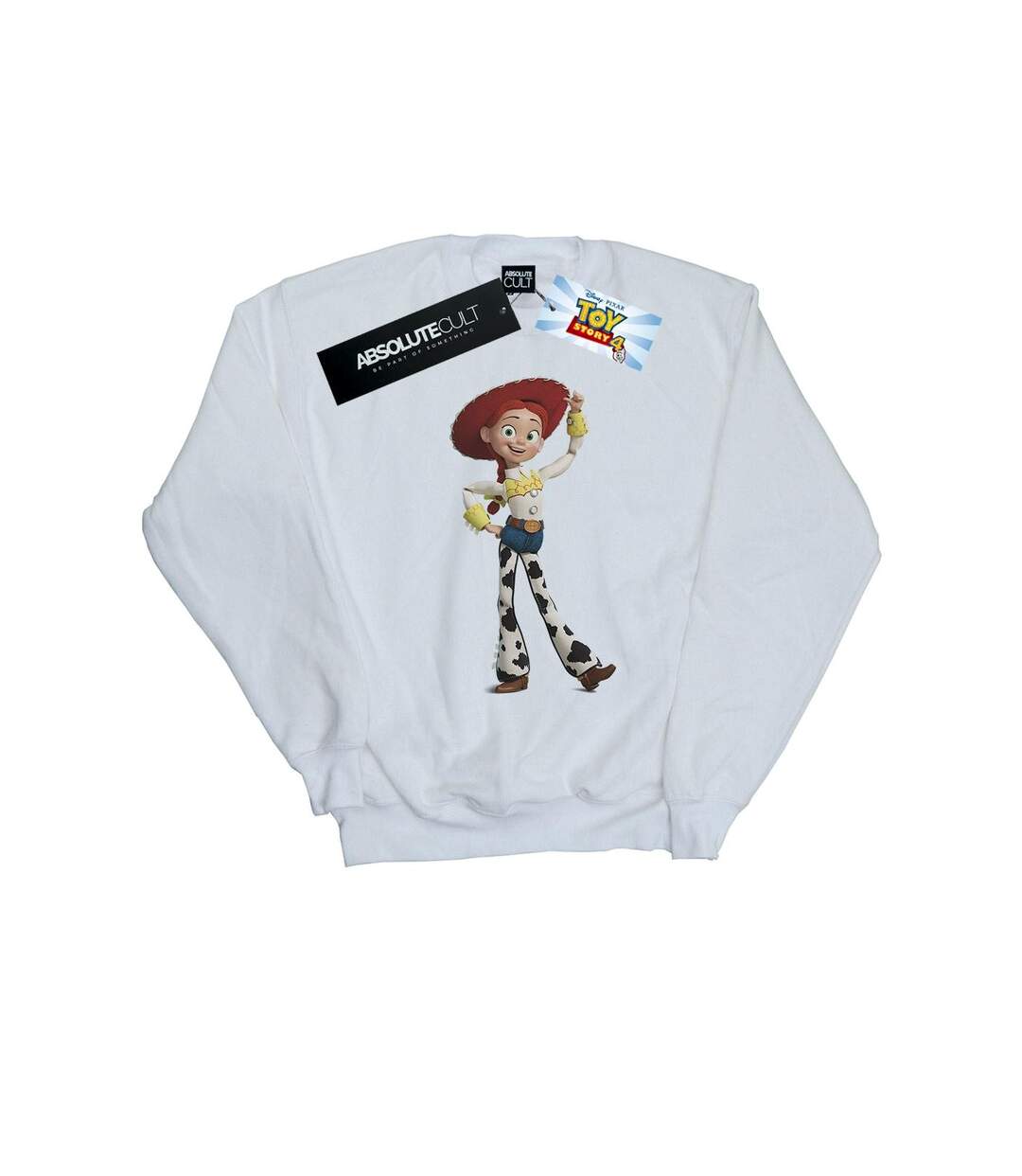 Disney Sweatshirt Womens/Ladies Toy Story Jessie Pose (Blanc) - UTBI41976-1