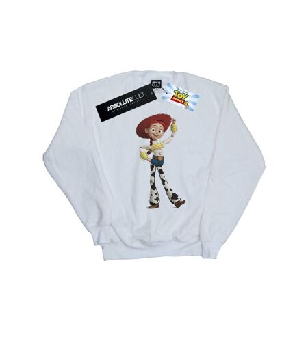 Disney Sweatshirt Womens/Ladies Toy Story Jessie Pose (Blanc) - UTBI41976