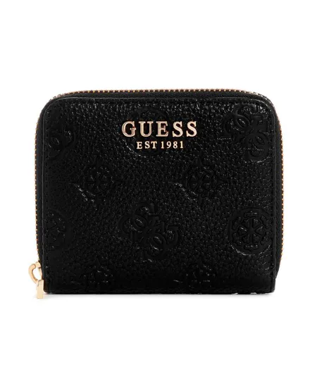 Portefeuille noir femme guess cresidia