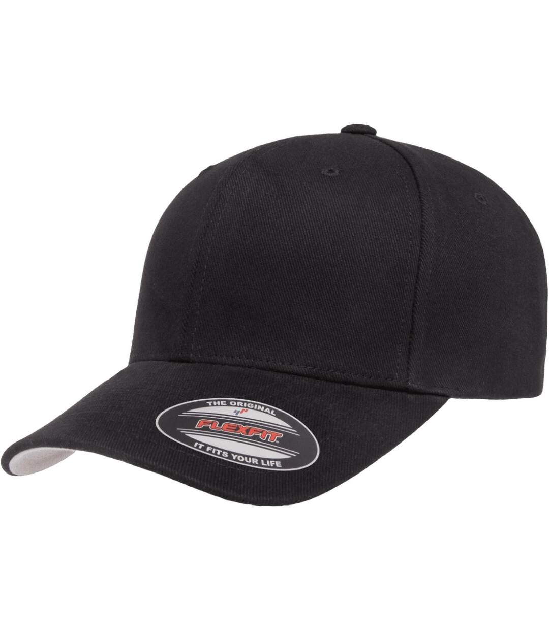 Casquette flexfit noir Yupoong-1