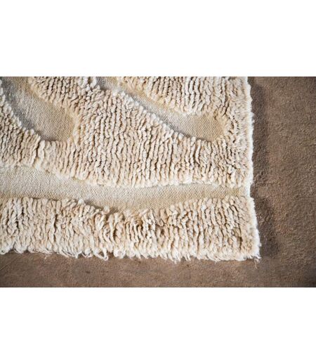 Tapis Déco en Laine Trondheim x Josefin 202x300cm Beige