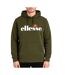 Sweat à capuche kaki homme ellesse sop23652a-1