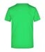 T-shirt Adulte Vert Citron James And Nicholson-2