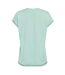 Womens/ladies beach run printed slub t-shirt seafoam Weird Fish-2