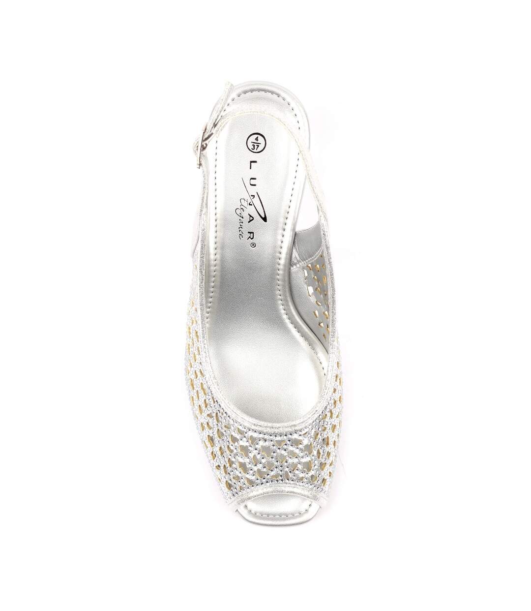 Sandales Ramona Femme Argenté Lunar-4