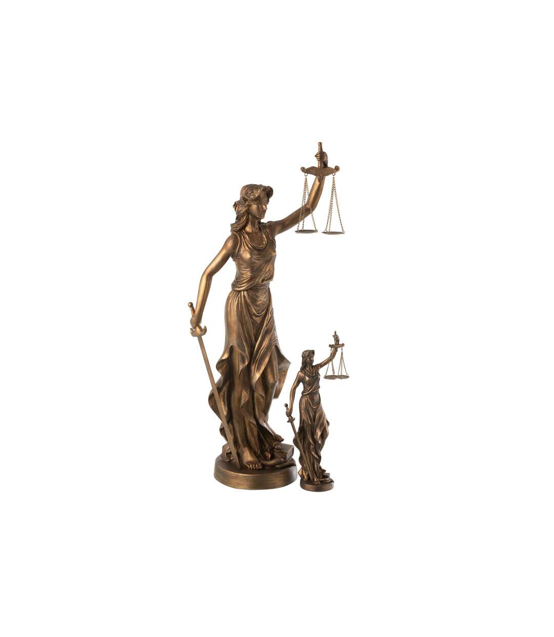 Statue Femme Justice 84cm Cuivre-2