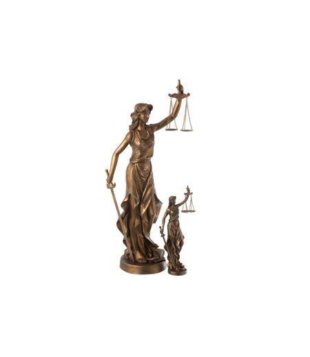 Statue Femme Justice 84cm Cuivre