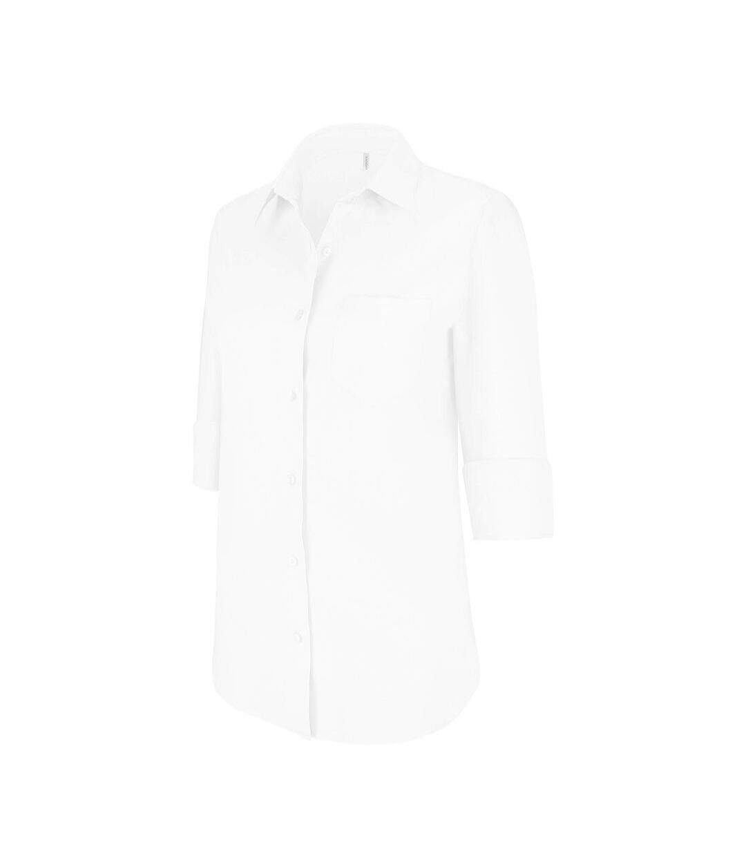 Chemise manches 3/4 femme Kariban-1