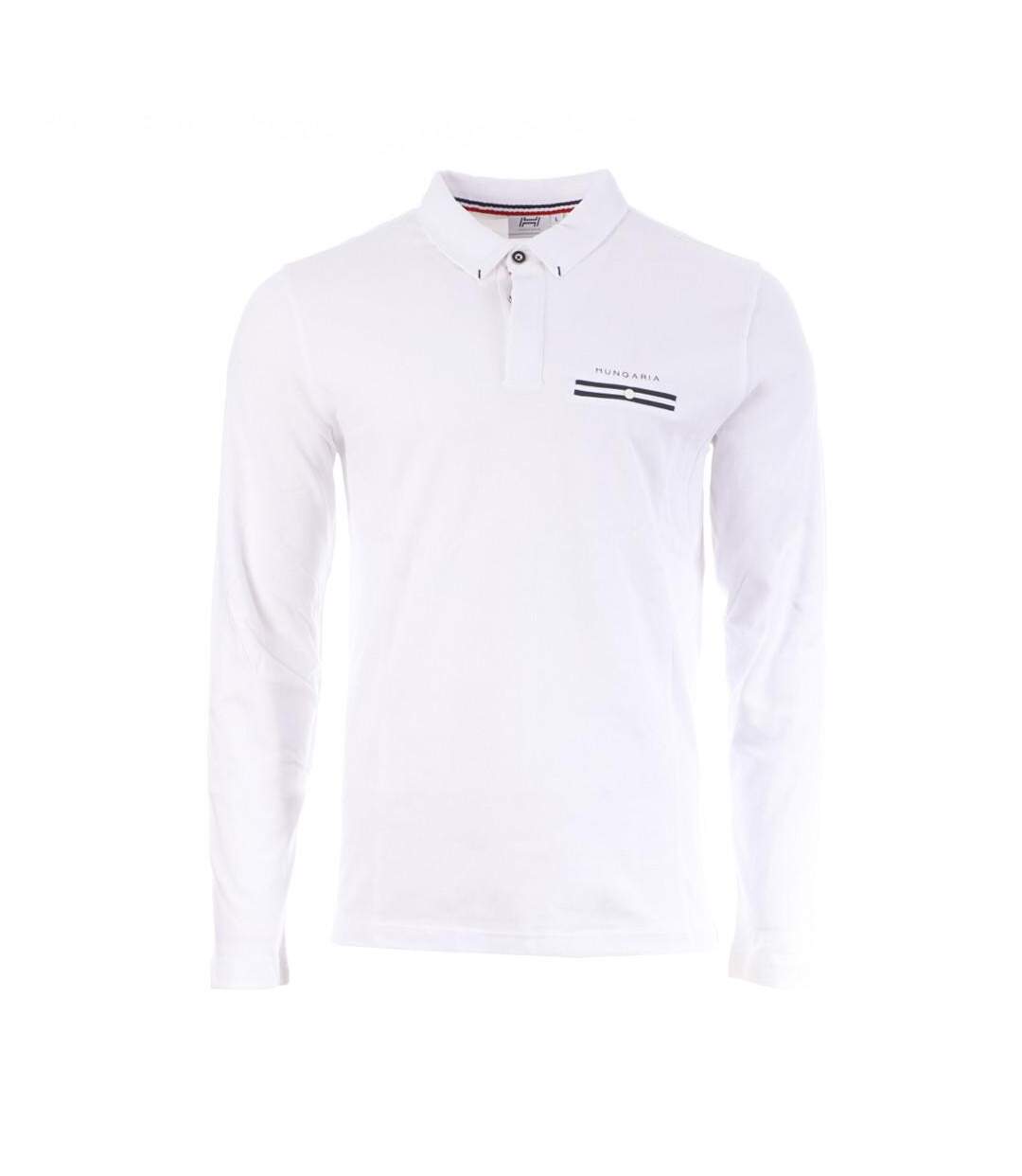 Polo Blanc Homme Hungaria Sangay - L