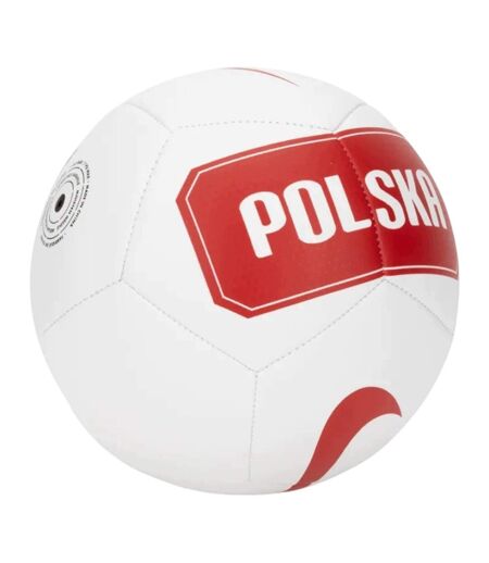 Mini Ballon De Foot Motif/style Pologne Taille 1 Blanc Nike