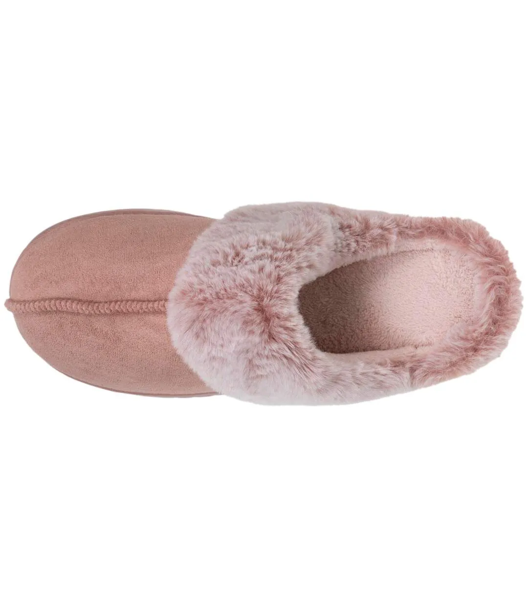 Isotoner Chaussons Mules femme suéfine, chauds-2