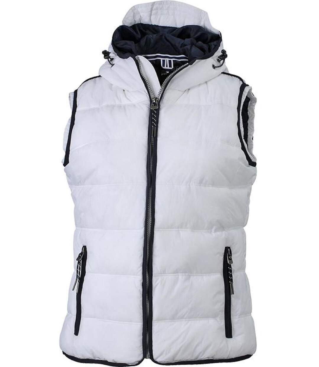 Doudoune sans manches pour homme - JN1076 - blanc