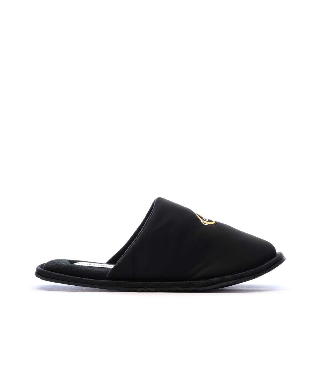 Chaussons noir homme calvin klein jeans hotel-2