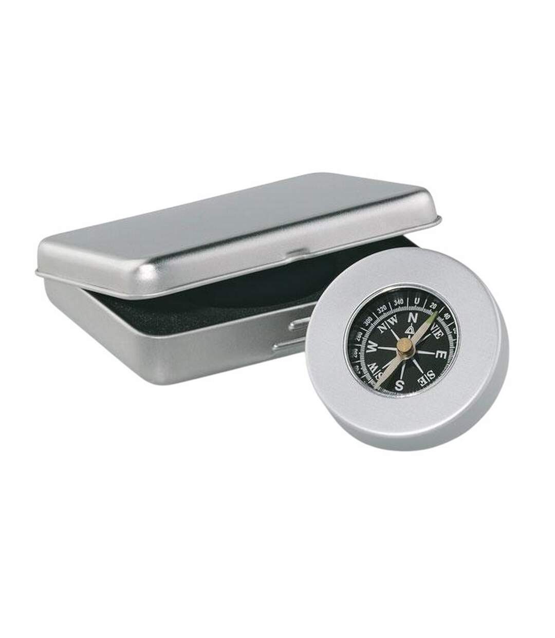 Boussole Target Taille Unique Argent Mat MidOcean-2