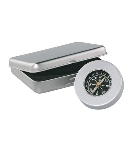 Boussole Target Taille Unique Argent Mat MidOcean