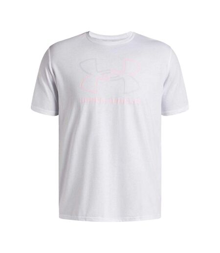 Mens Foundation Updates Gl Short-sleeved T-shirt White Under Armour