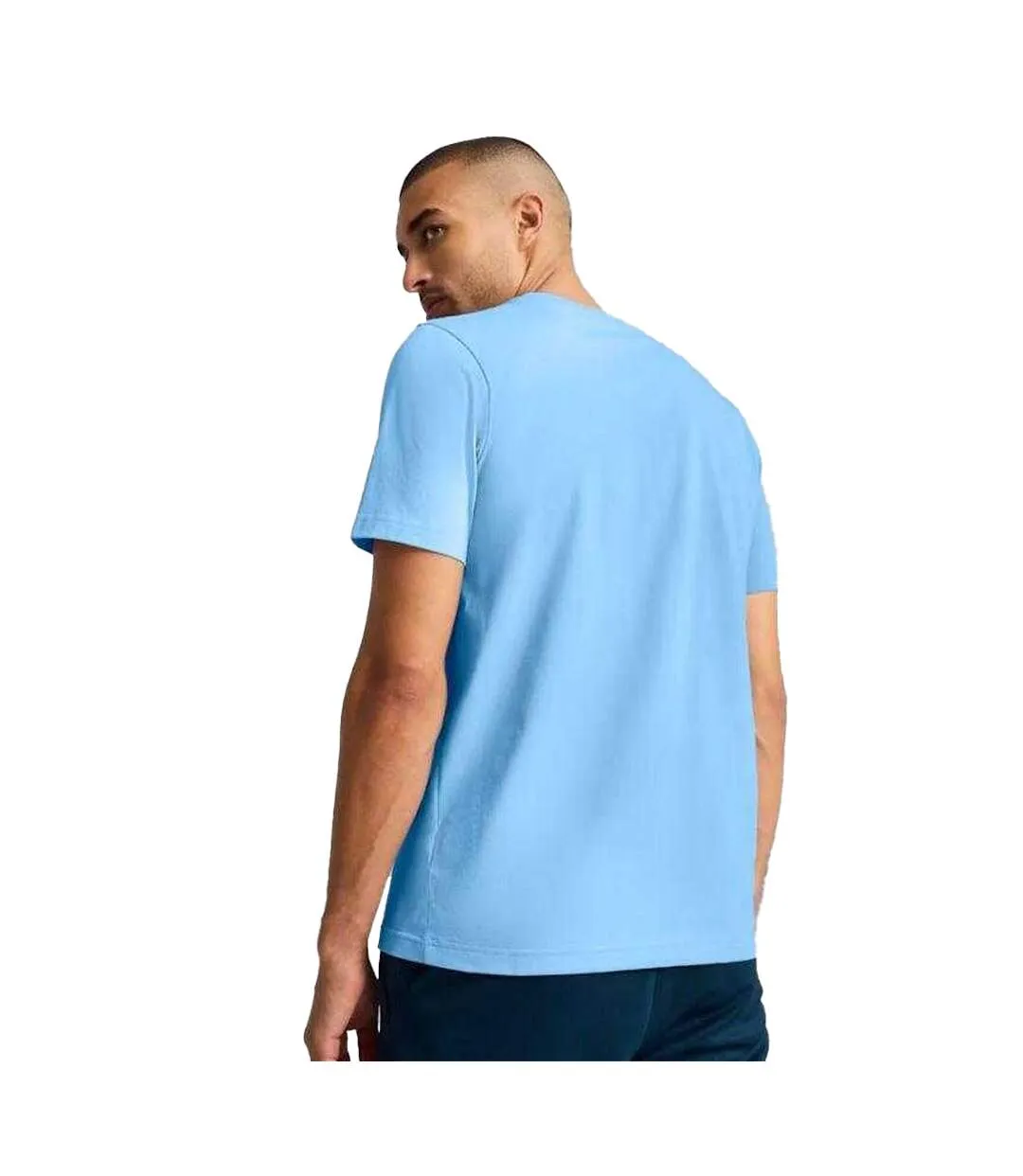 T-shirt Style Manchester City Fc Homme Bleu Puma-4