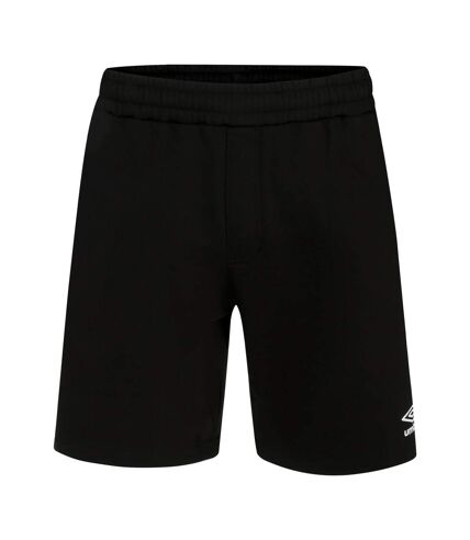 Mens team sweat shorts black/white Umbro