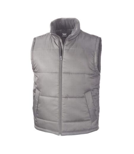 Result Core Unisex Adult Padded Body Warmer (Gray) - UTRW9418