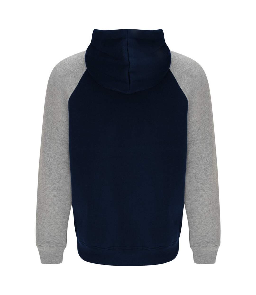 Sweat À Capuche Badet Adulte Bleu Marine Gris Chiné Roly-2