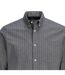 Chemise Manches Longues Motif/style Fines Rayures Homme Bleu Marine Foncé Jack And Jones-3