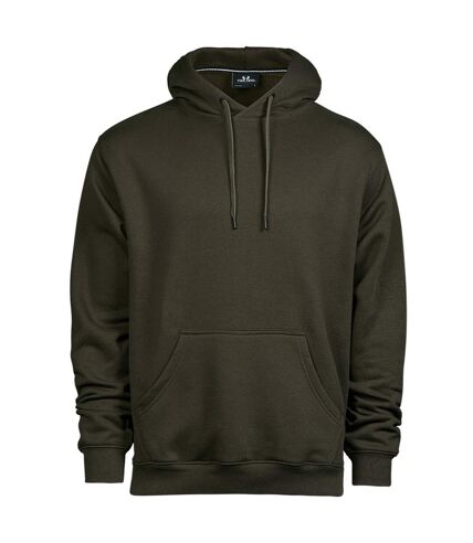 Tee Jays Mens Hooded Sweatshirt (Dark Olive) - UTPC4097