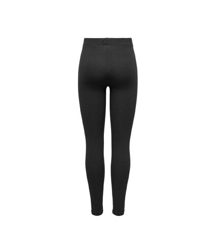 Legging Taille Haute Noir Femme JDY Ava - L