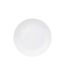 Lot de 6 Assiettes Plates Réutilisables Square 25cm Blanc-1