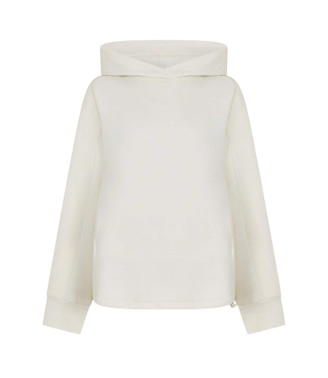 Sweat À Capuche Elapse Femme Blanc Boss-2
