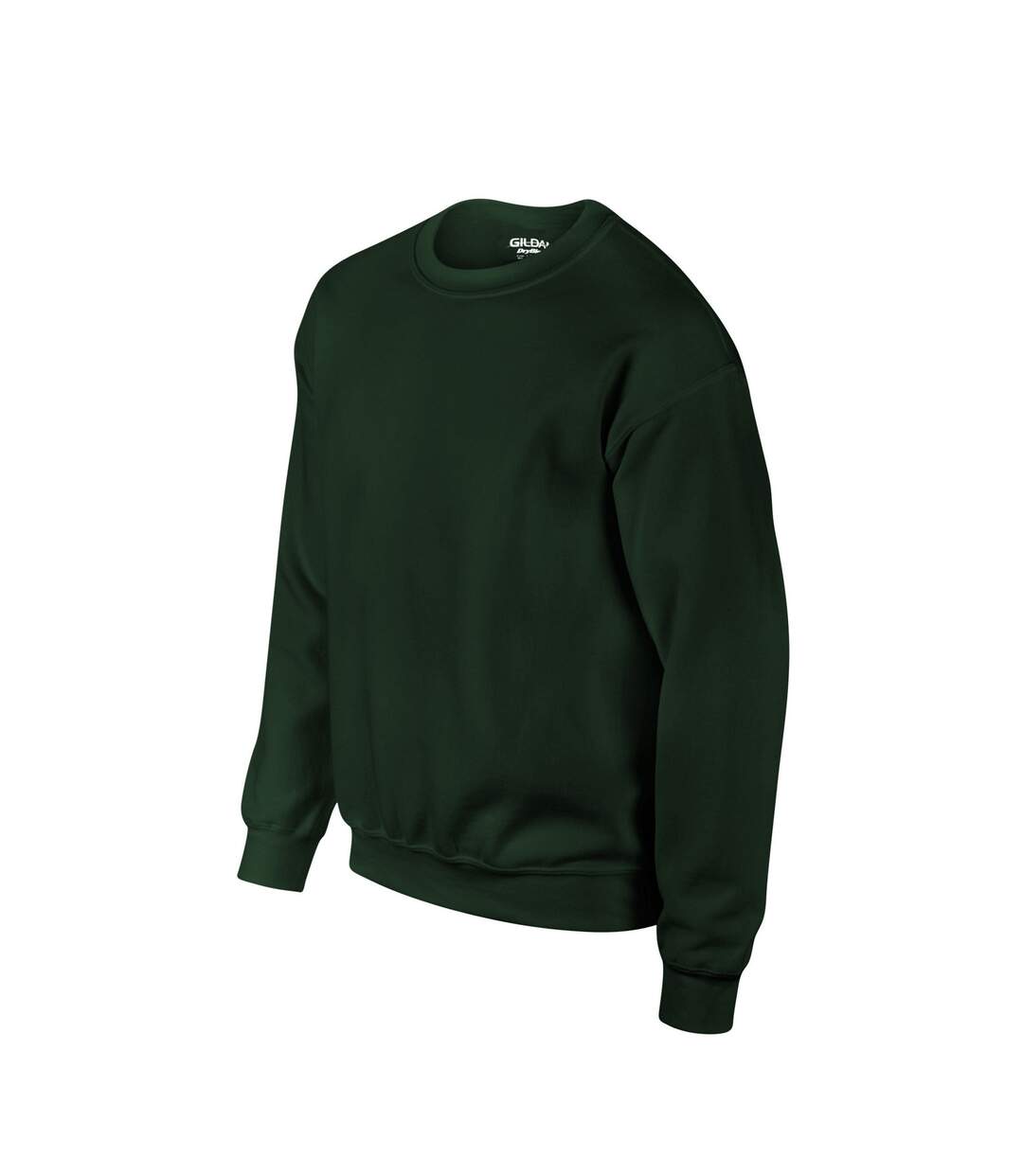 Sweat homme vert forêt Gildan-3