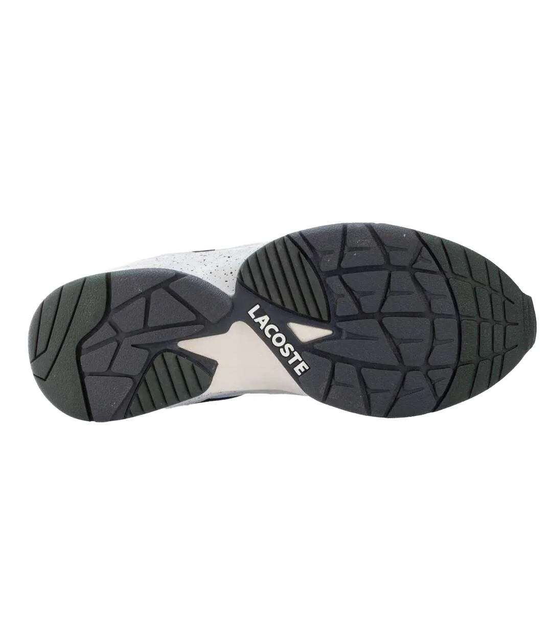 Baskets Motif/style Rétro Storm Homme Gris Lacoste-4